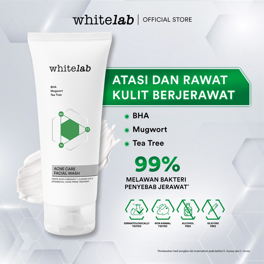 WHITELAB Acne Care Facial Wash 100gr