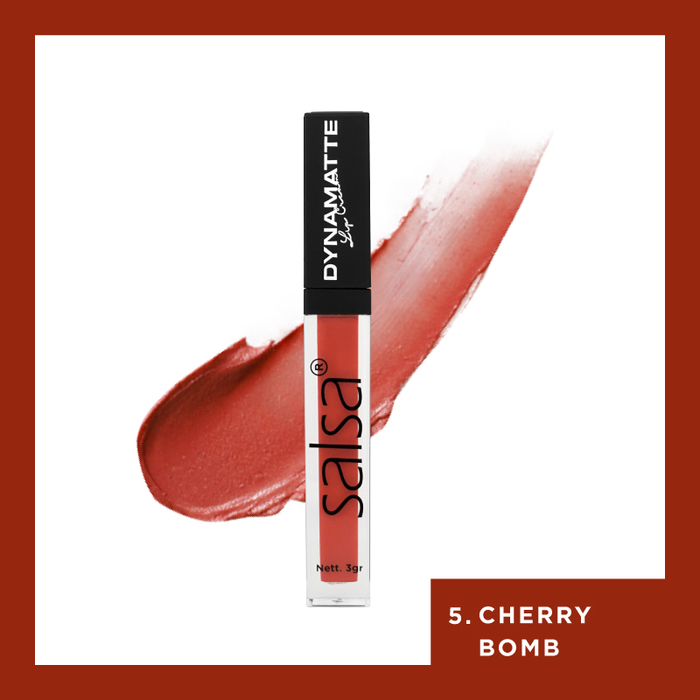 SALSA Dynamatte Lip Cream 5gr - 05 Cherry Bomb