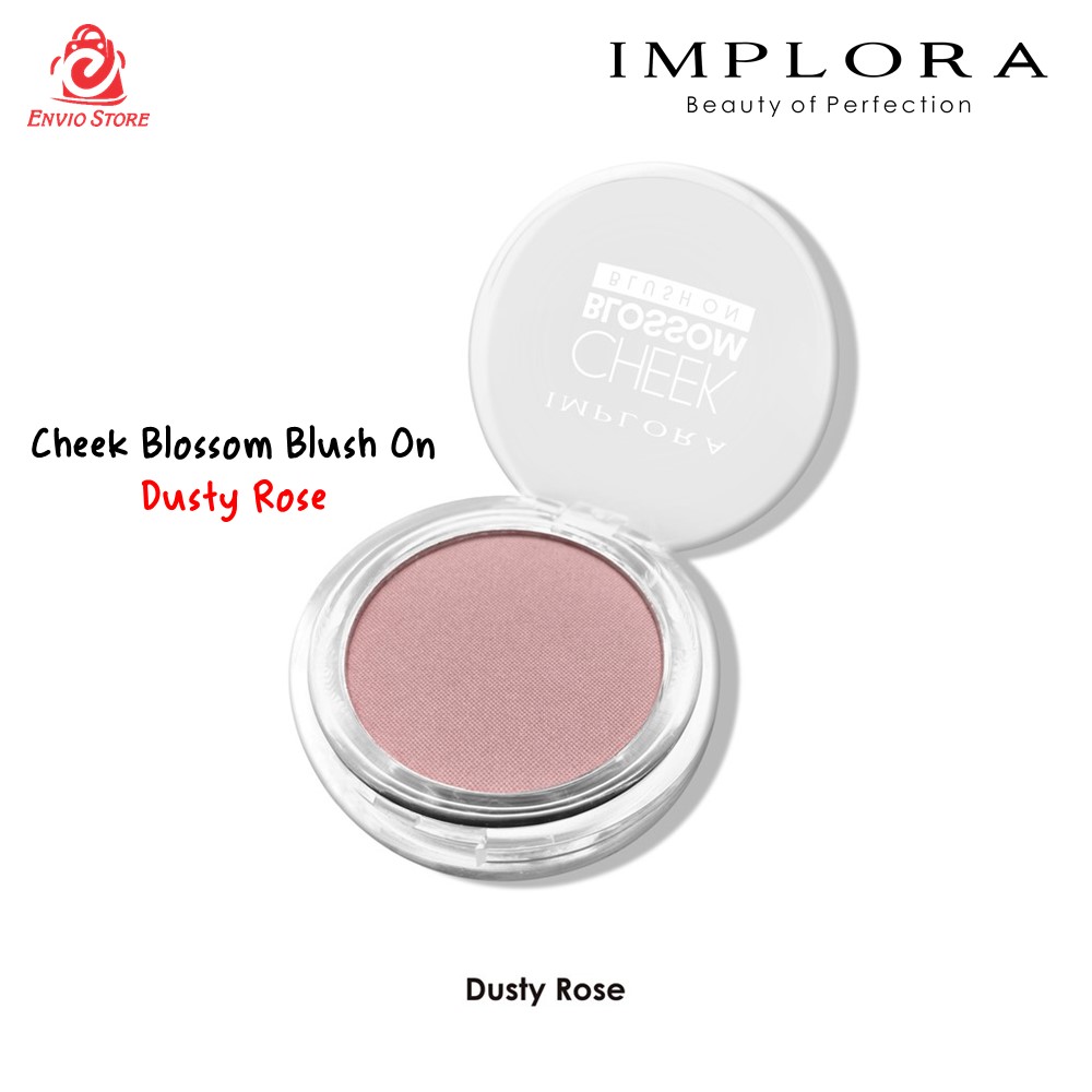 Implora Cheek Blossom Blush On 02 Dusty Rose