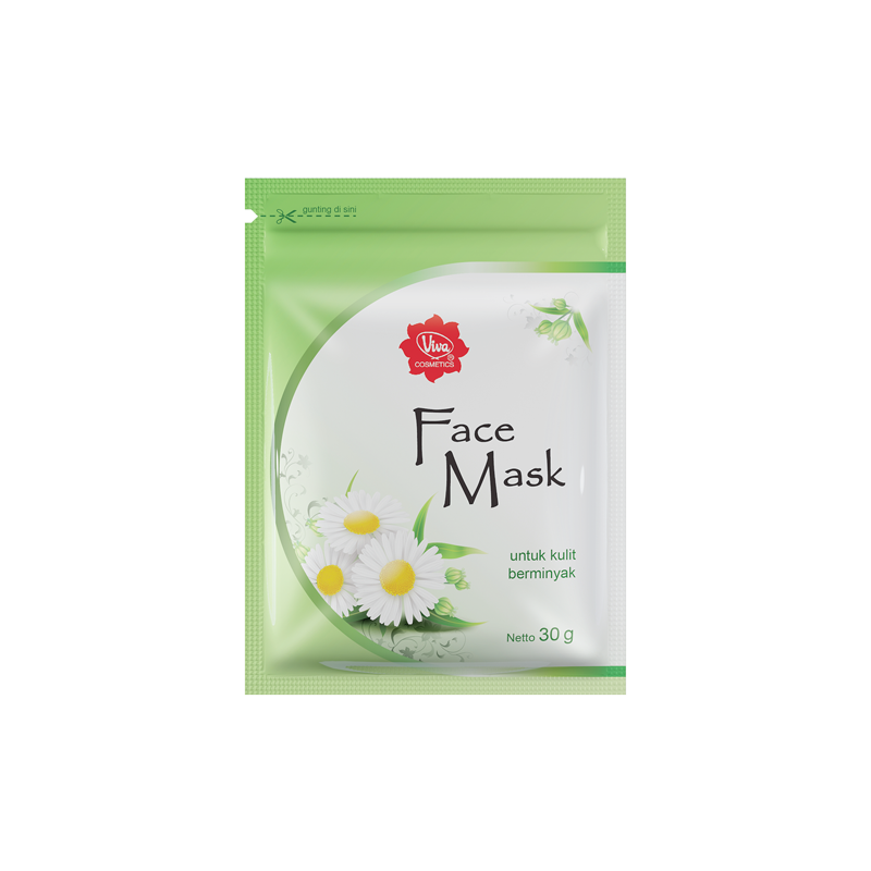 VIVA Face Masker Oily Berminyak 30gr (Masker Wajah)
