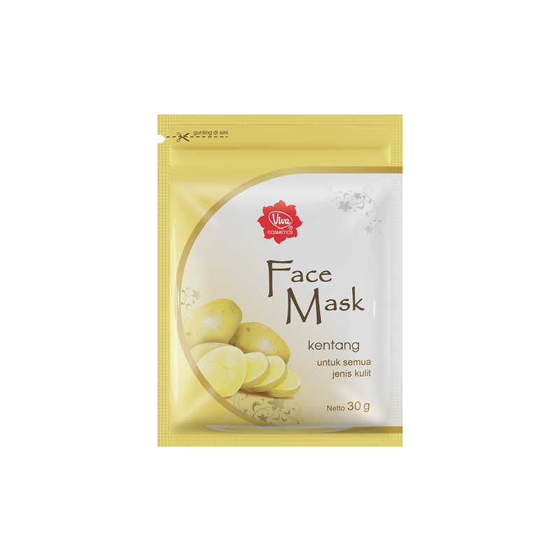 VIVA Face Masker Kentang 30gr (Masker Wajah)