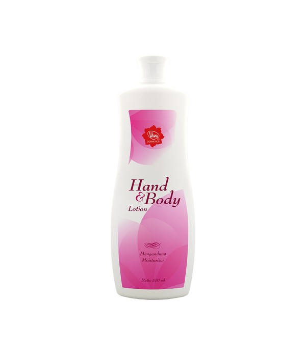 VIVA Hand & Body Lotion Original 550ml (Besar Pink)
