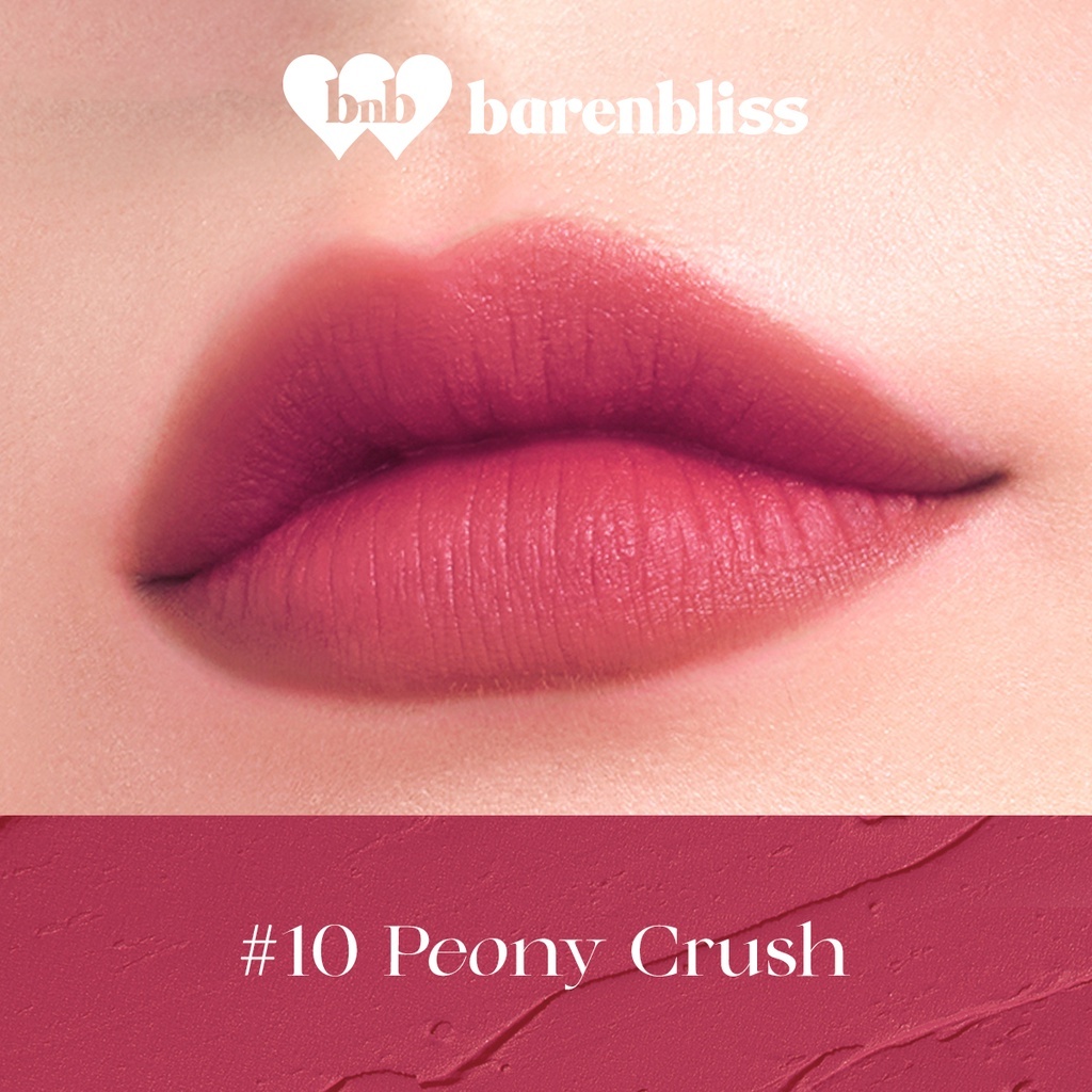 BNB Barenbliss Cherry Makes Cheerful Lip Velvet - 10 Peony Crush