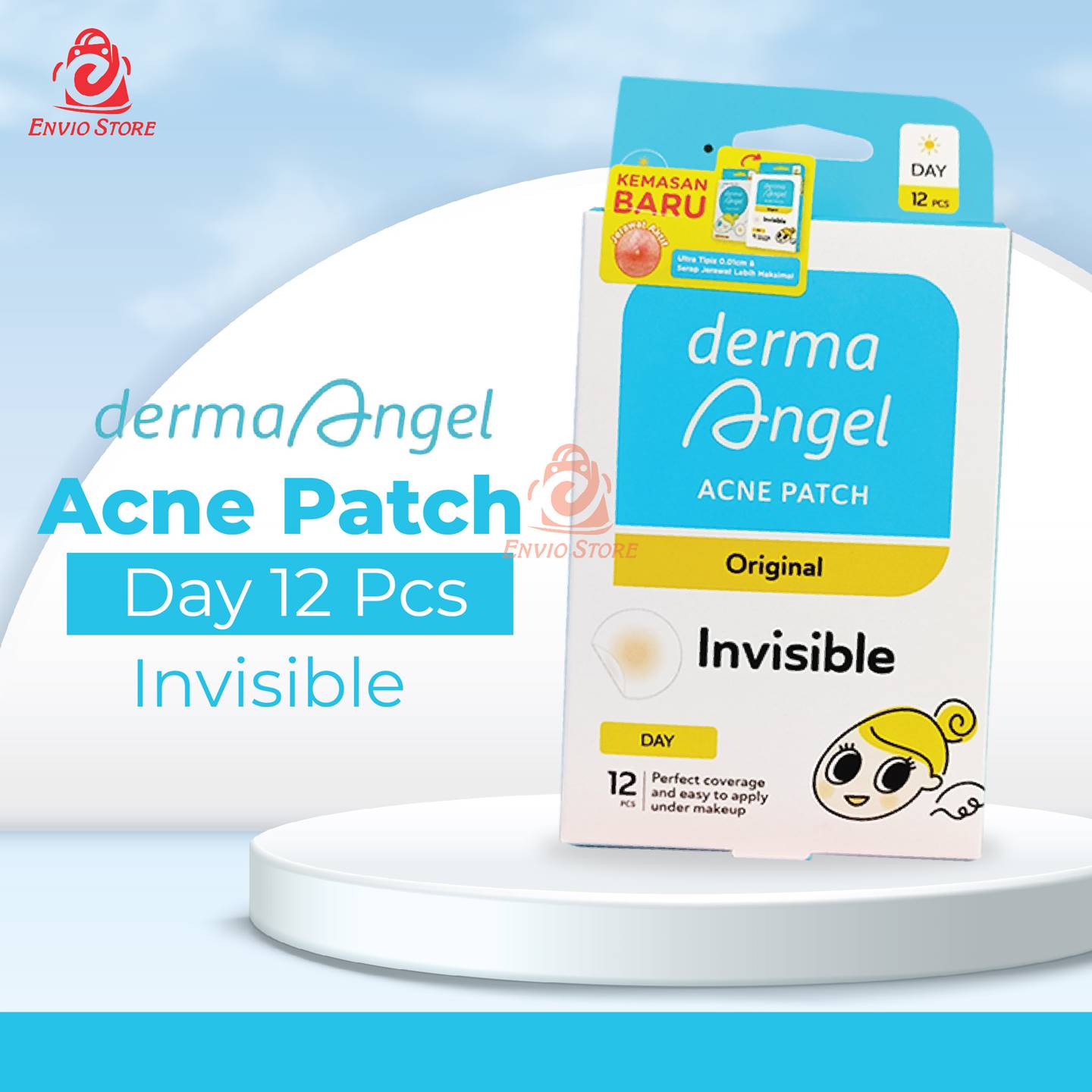 DERMA ANGEL Acne Patch Day 12s (Pagi)