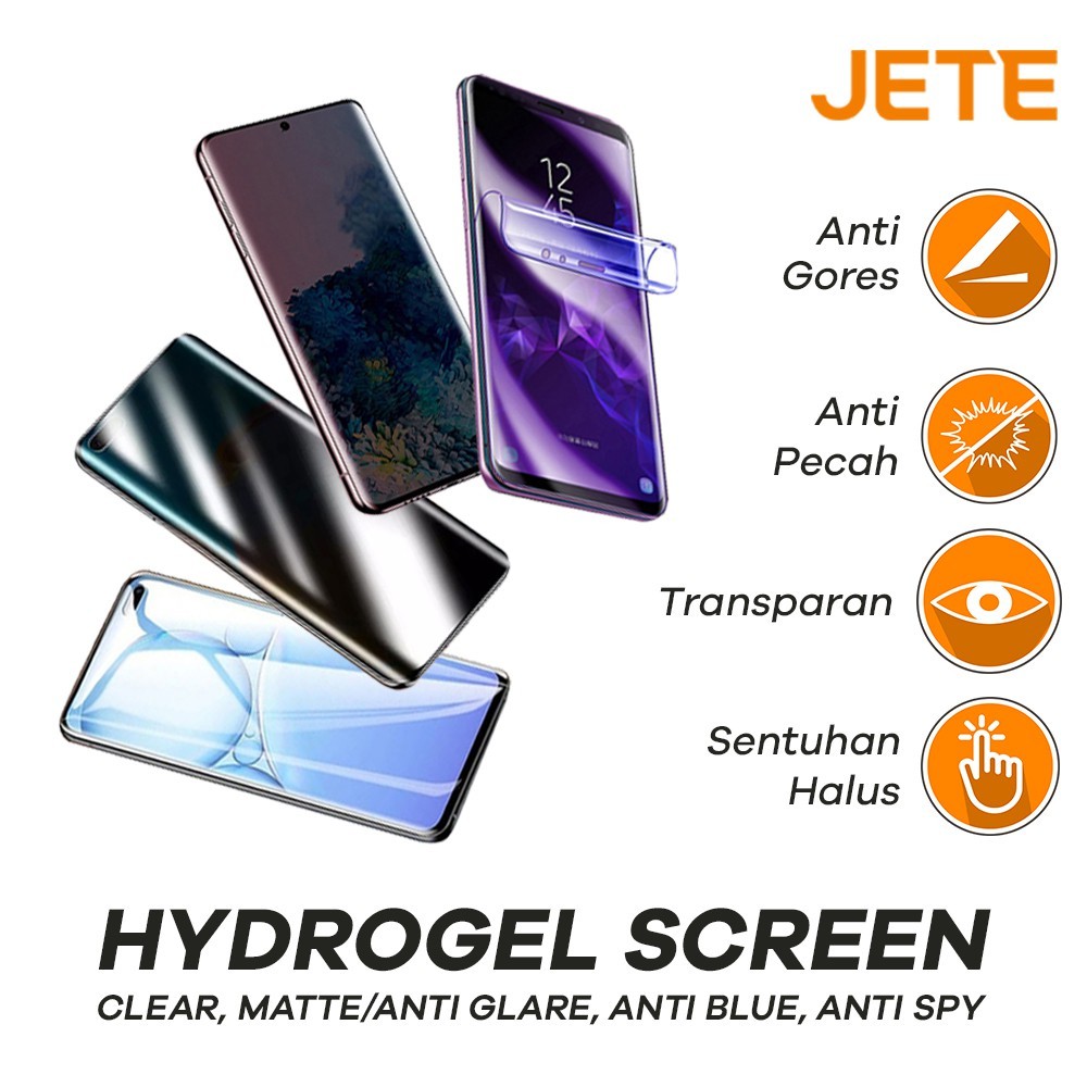 JETE TPU Screen Protector - Clear NTPU (Jete Hydrogel Screen Protector)