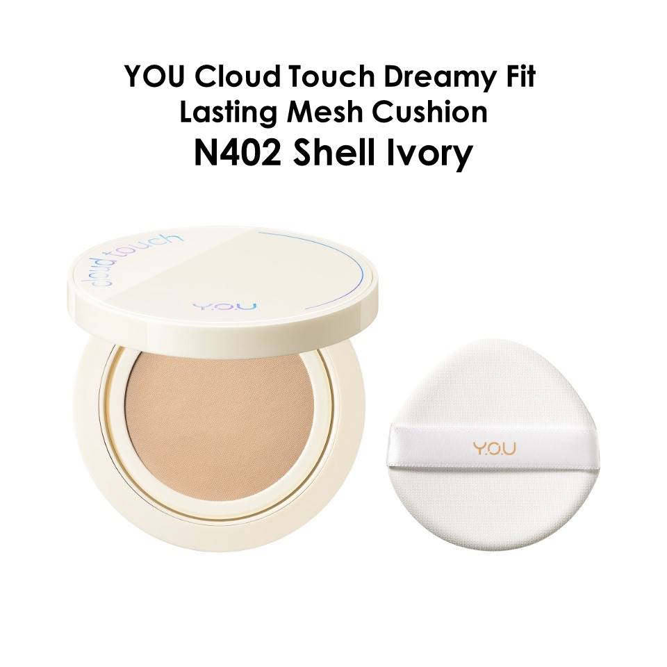 YOU Cloud Touch Dreamy-Fit Lasting Mesh Cushion SPF30 PA+++ - N402 Shell Ivory
