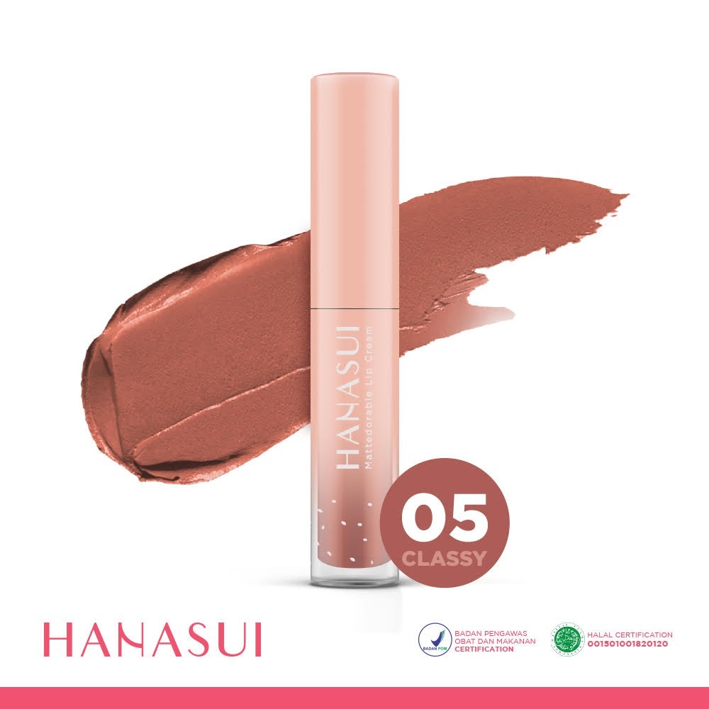HANASUI Mattedorable Lip Cream 05 CLASSY