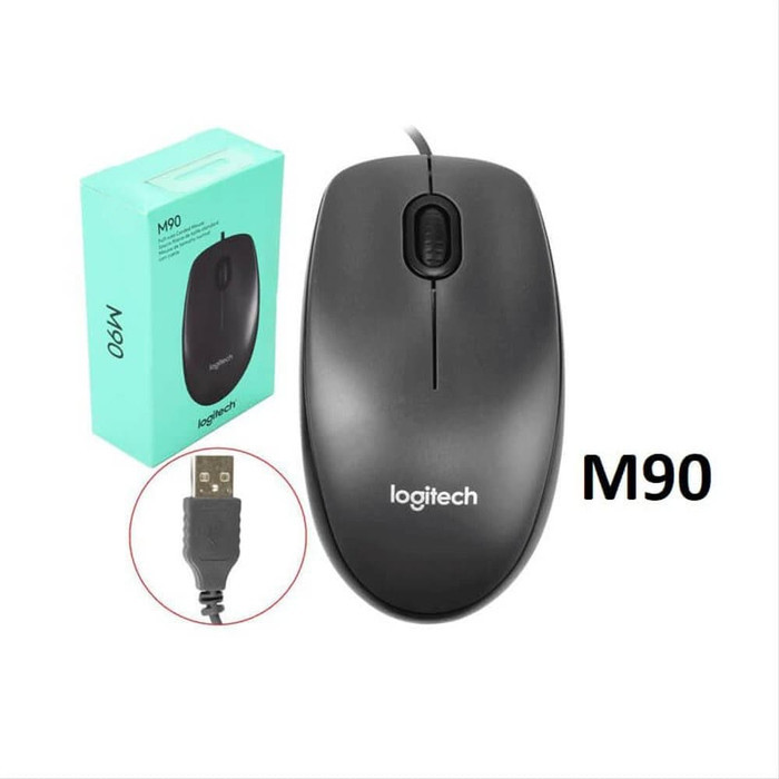 LOGITECH M90 Mouse Kabel USB