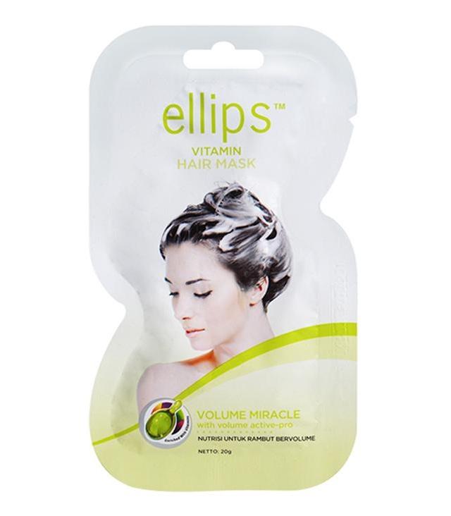 ELLIPS Hair Mask 20gr Hijau - Volume Miracle
