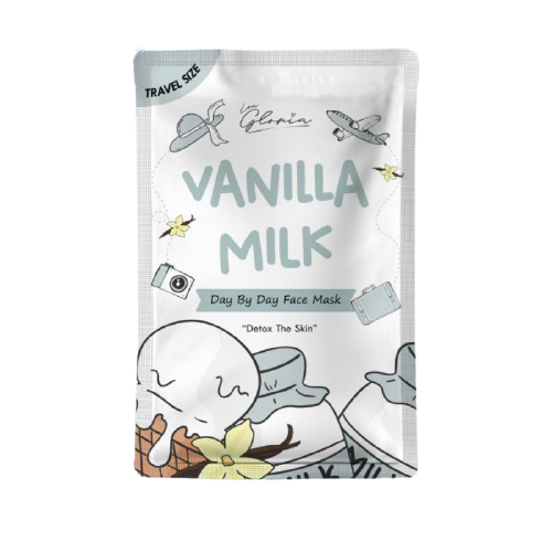 LEA Gloria Masker Bubuk 10gr VANILLA MILK (Travel Size)