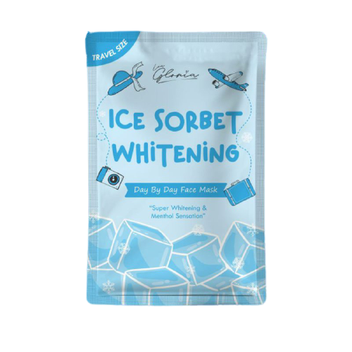 LEA Gloria Masker Bubuk 10gr ICE SORBET WHITENING (Travel Size)