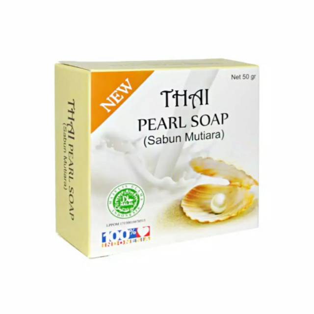 Thai Sabun Mutiara Soap 50gr (Bar Soap)