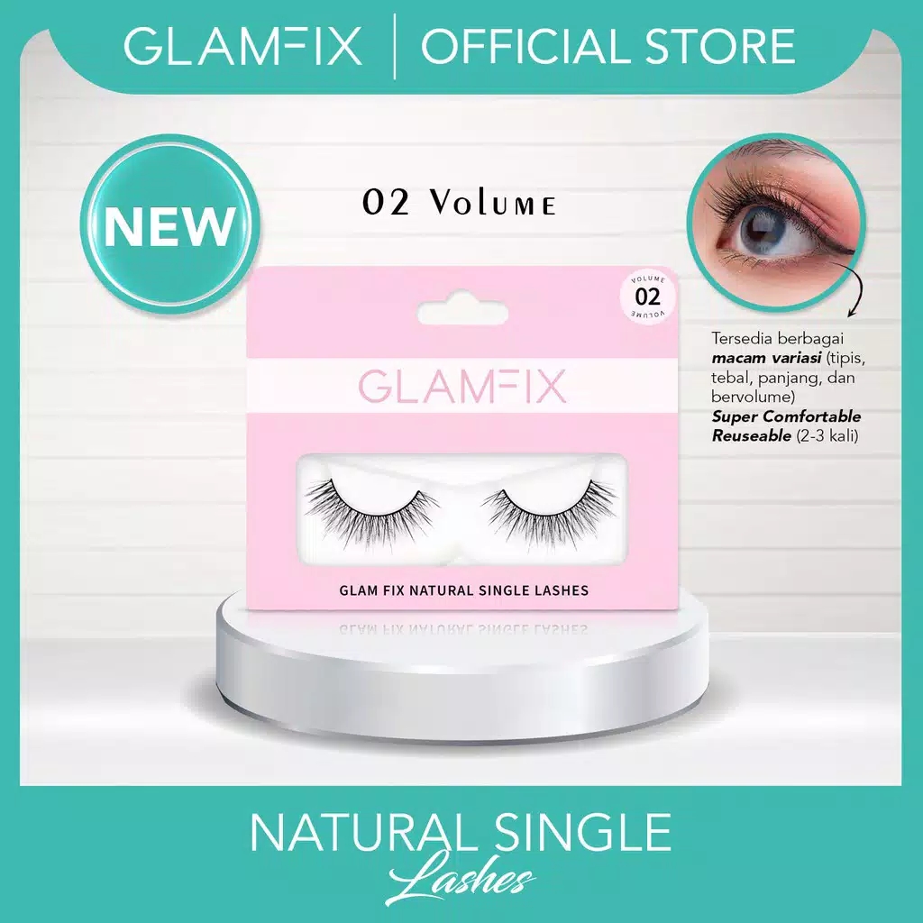 Glam Fix Perfect Blink Lashes Volume 02 (Bulu Mata Palsu)