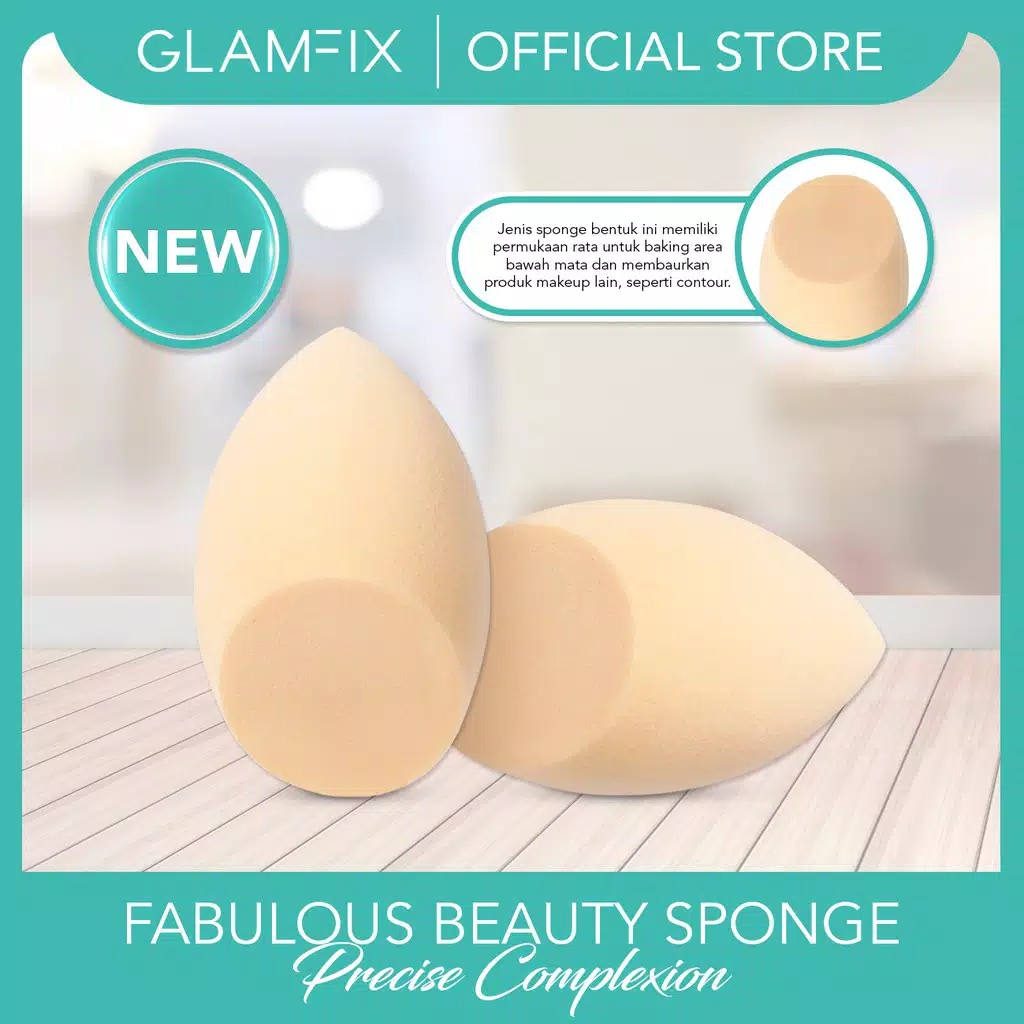 Glam Fix Fabulous Beauty Sponge Precise Complexion