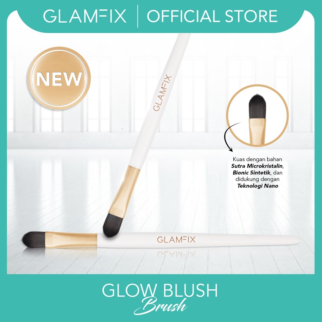 Glam Fix Glow Blush Brush / Perfecting Concealer Brush