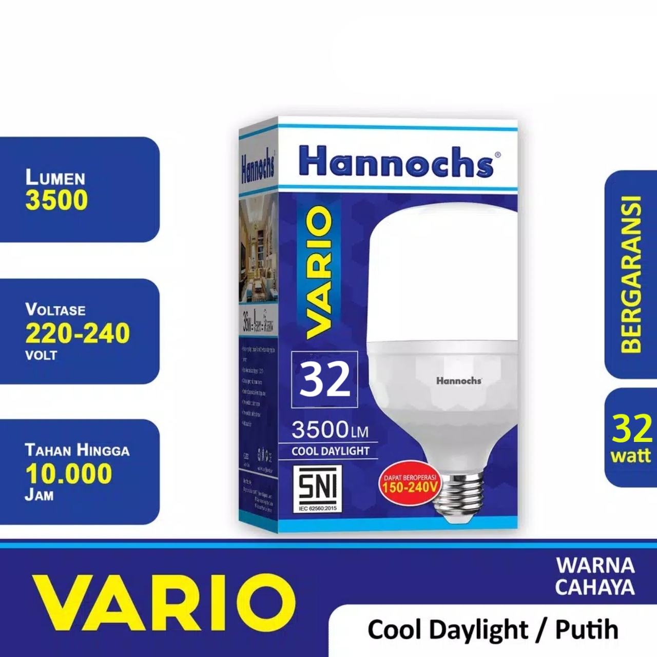 HANNOCHS Vario Bohlam LED 32 Watt (32W) CDL