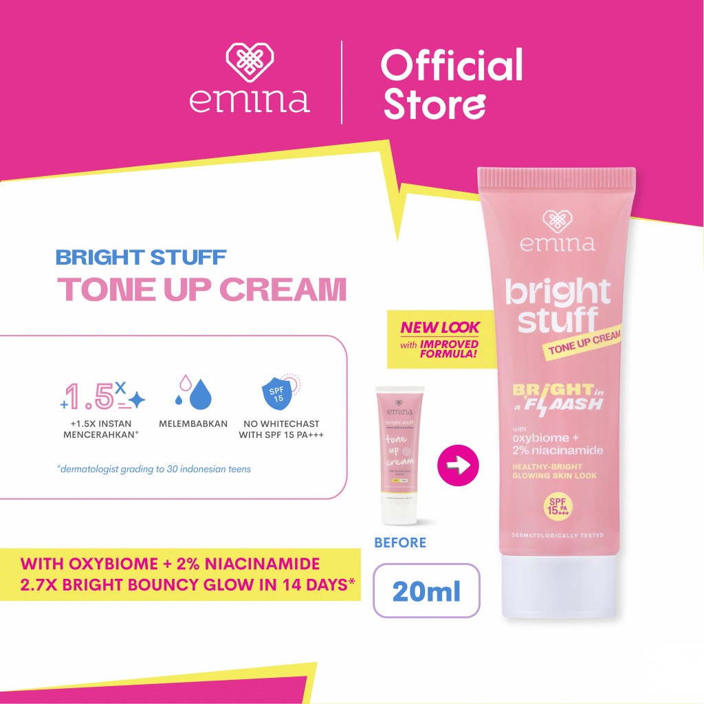 Emina Bright Stuff Tone Up Cream 20mL