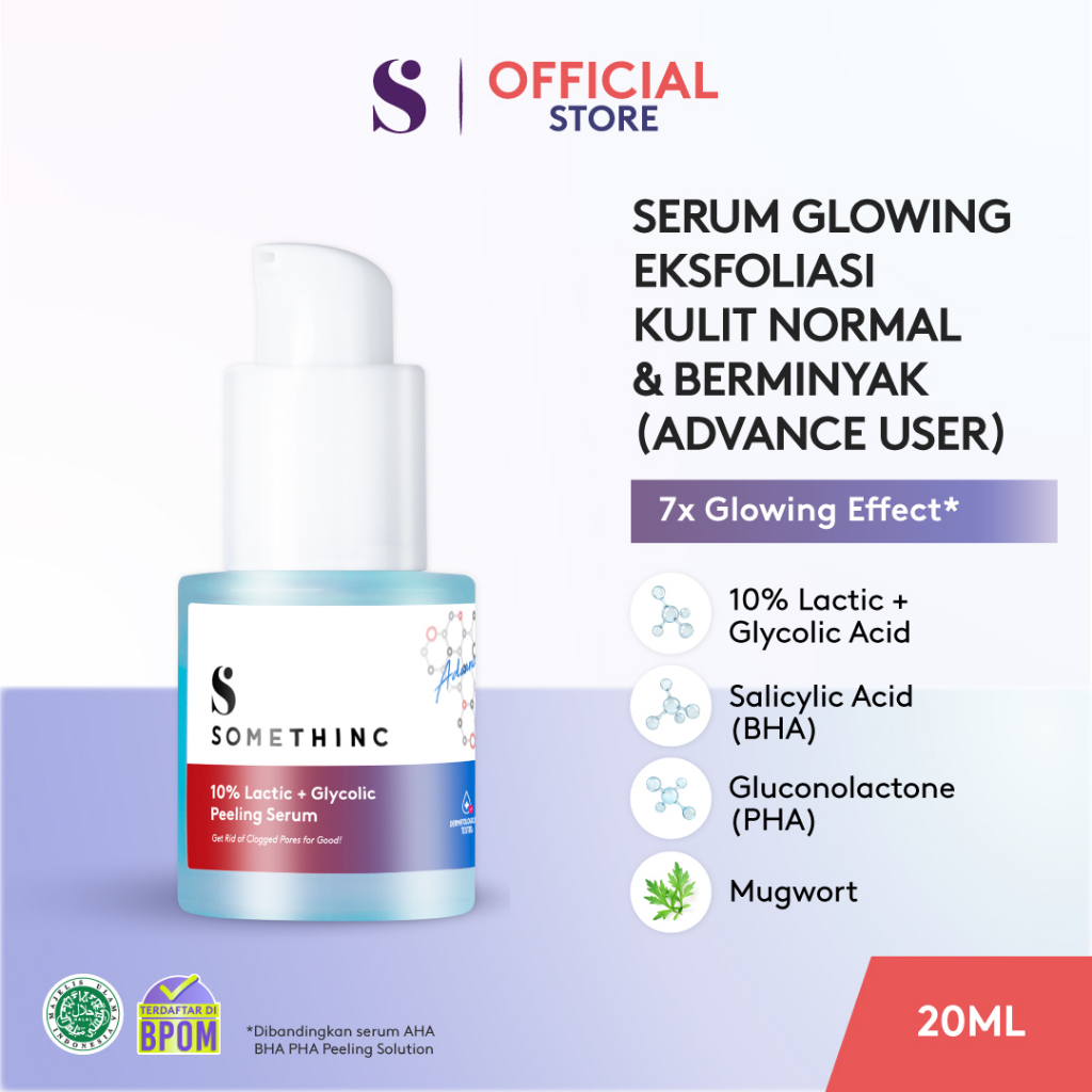 Somethinc 10% Lactic + Glycolic Peeling Serum 20ml