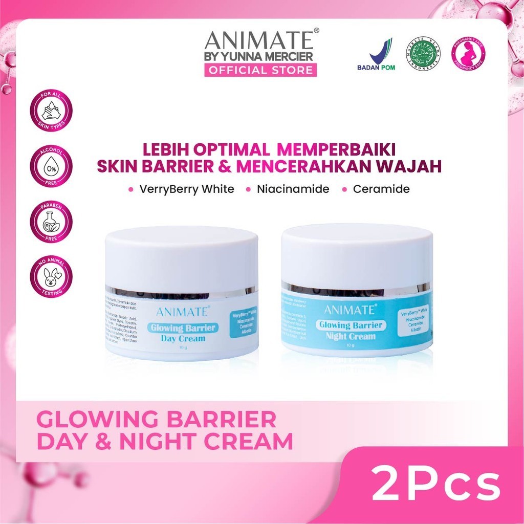 Animate Bundling 2in1 Glowing Barrier Day Cream & Night Cream