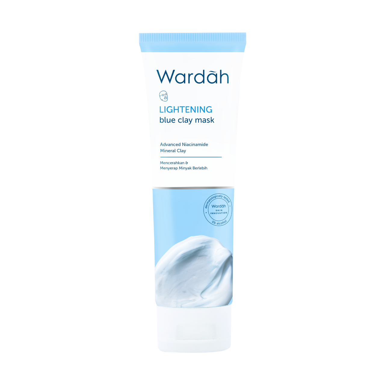 Wardah Lightening Blue Clay Mask 50ml