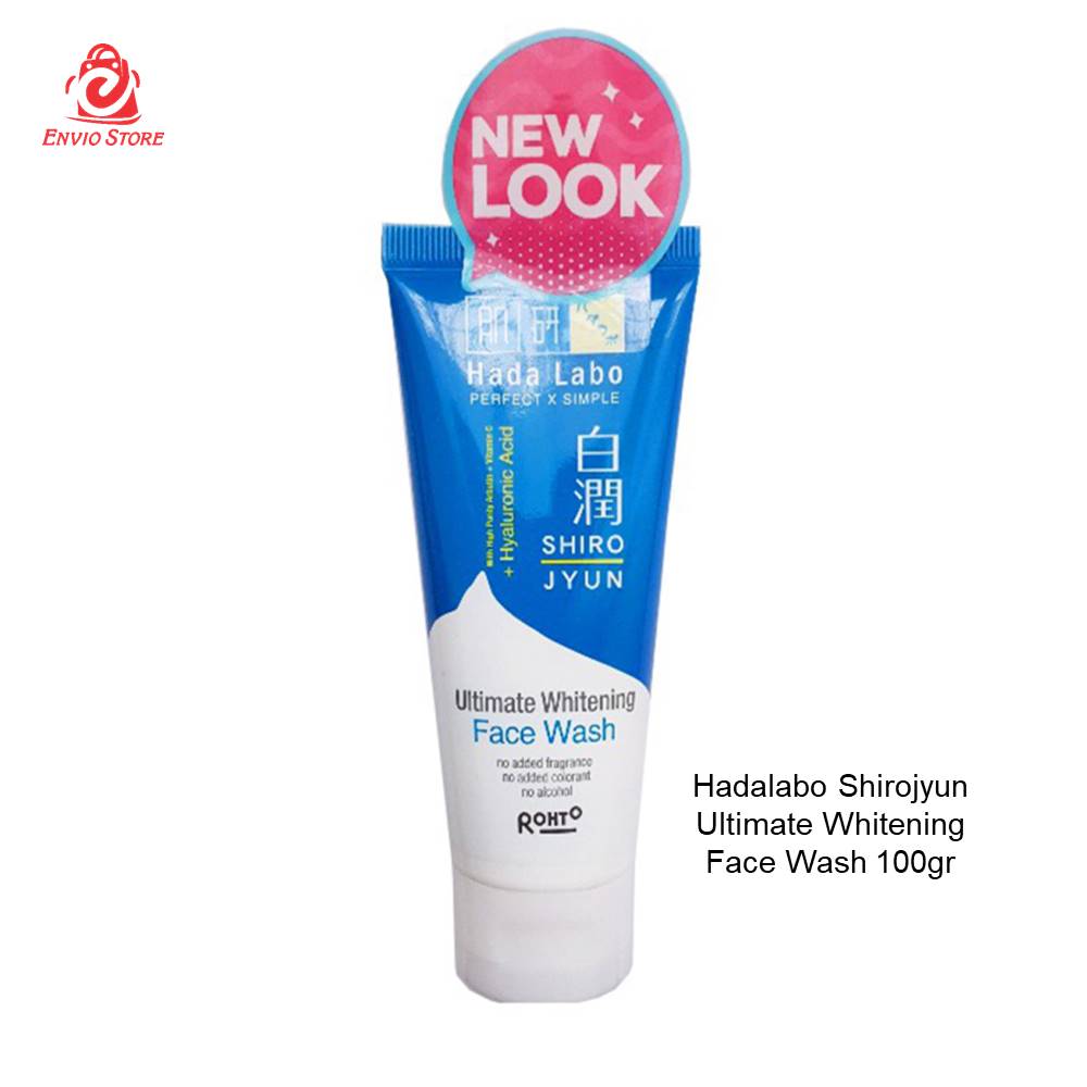 Hadalabo Shirojyun Ultimate Whitening Face Wash 100gr