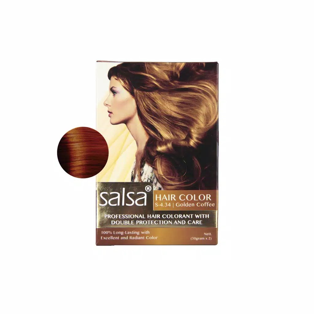 SALSA Hair Color Pro Color Sensation - Golden Coffee (4.34)