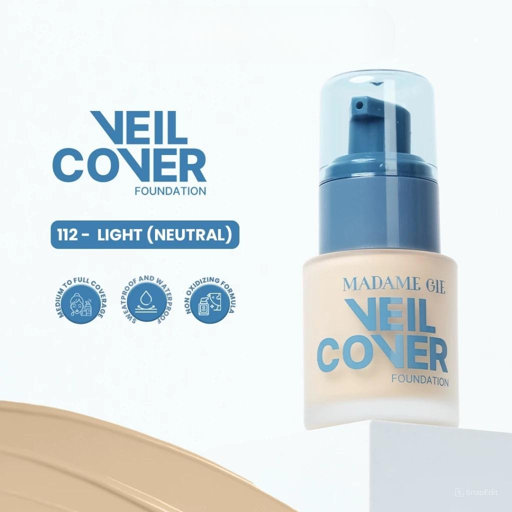 Madame Gie Veil Cover Foundation 25ml - 112 Light (Neutral)
