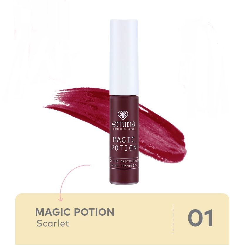 Emina Magic Potion Lip Tint 5,5ml - 01 Scarlet