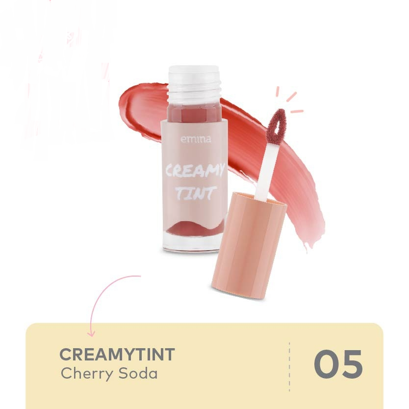 Emina Creamy Tint Liptint 3.6g - 05 Cherry Soda