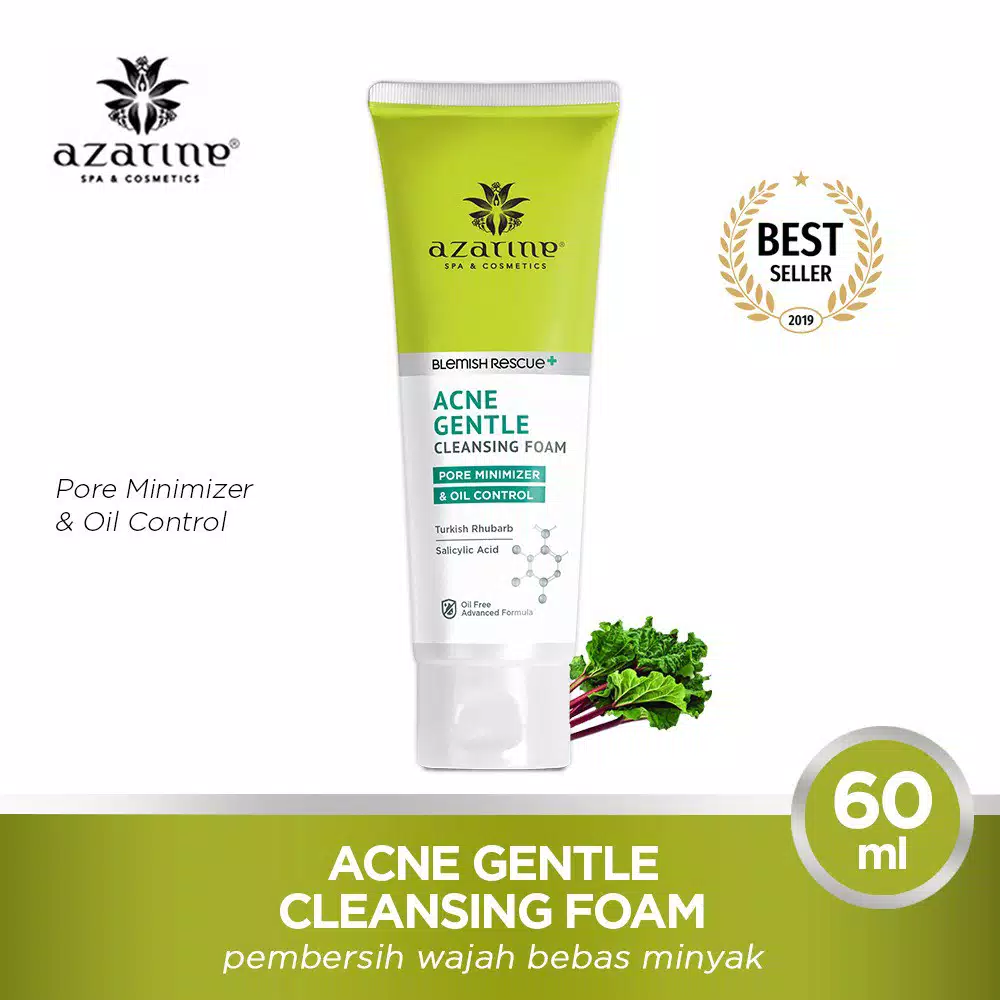 Azarine Blemish Rescue Acne Gentle Cleansing Foam 60 ml