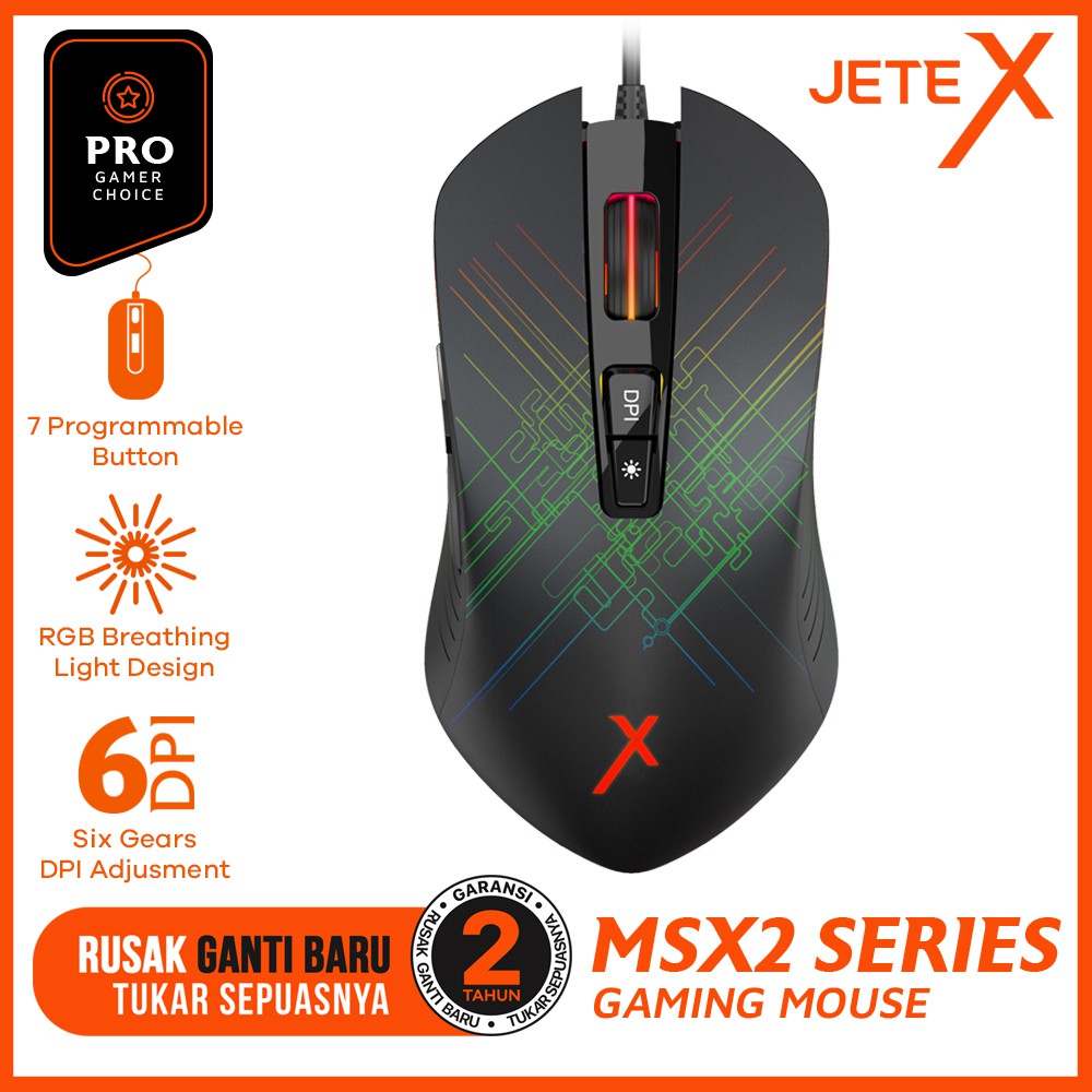 JETE X Mouse Gaming MSX2