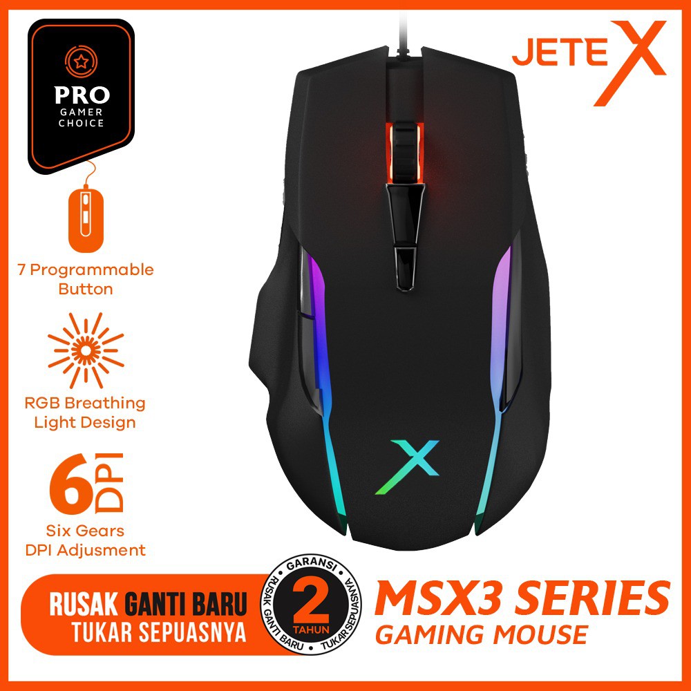 JETE X Mouse Gaming MSX3
