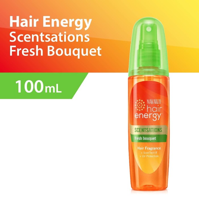 Makarizo Hair Energy Scentsations 100ml - Fresh Bouquet (Hijau)