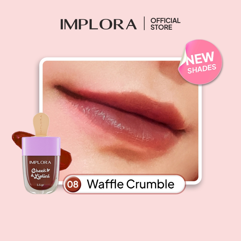 Implora Cheek & Liptint 08 Waffle Crumble
