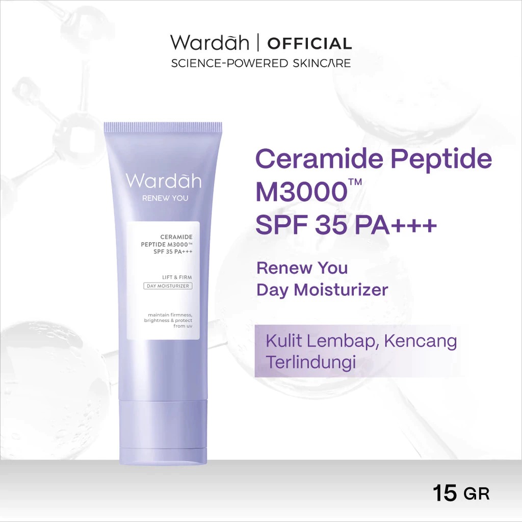 Wardah Renew You Ceramide Matrixyl 3000 SPF35 PA+++ Day Moisturizer 15gr