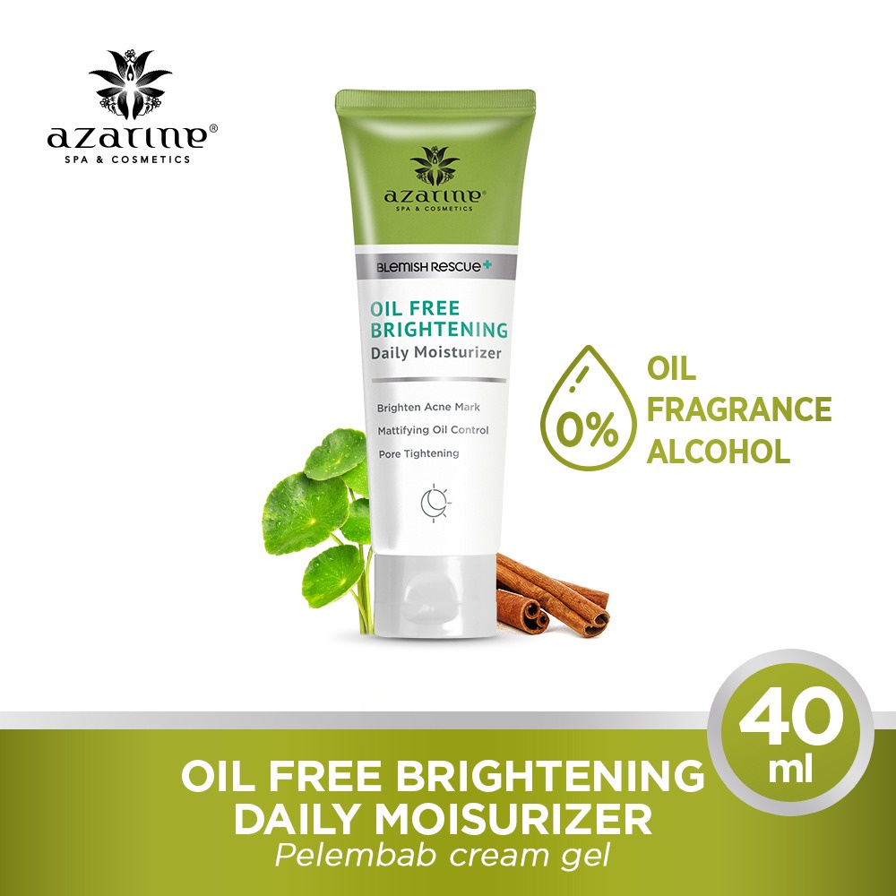 Azarine Blemish Rescue Oil Free Brightening Daily Moisturizer 40ml