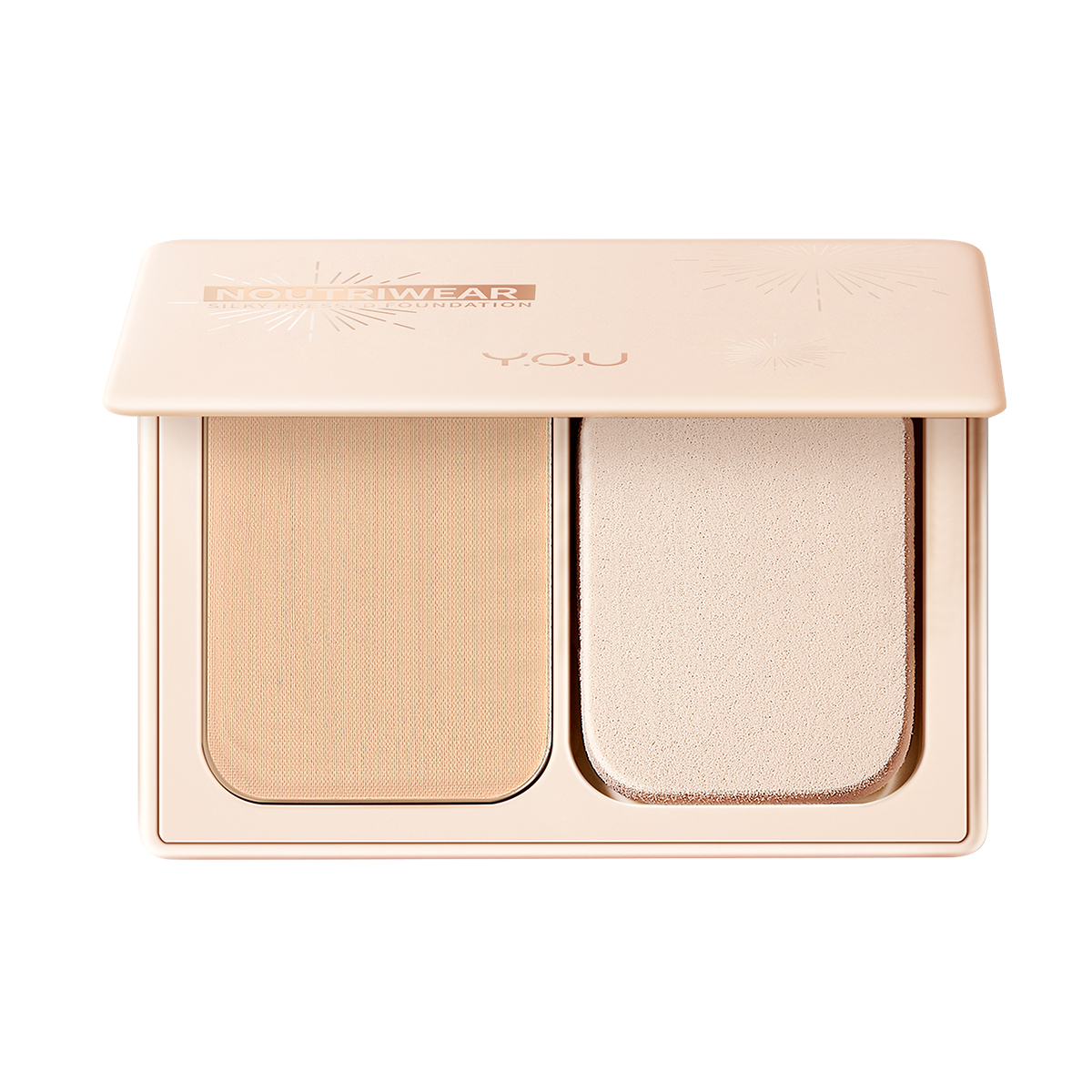 YOU Noutriwear+ Silky Pressed Foundation W805 Yellow Beige