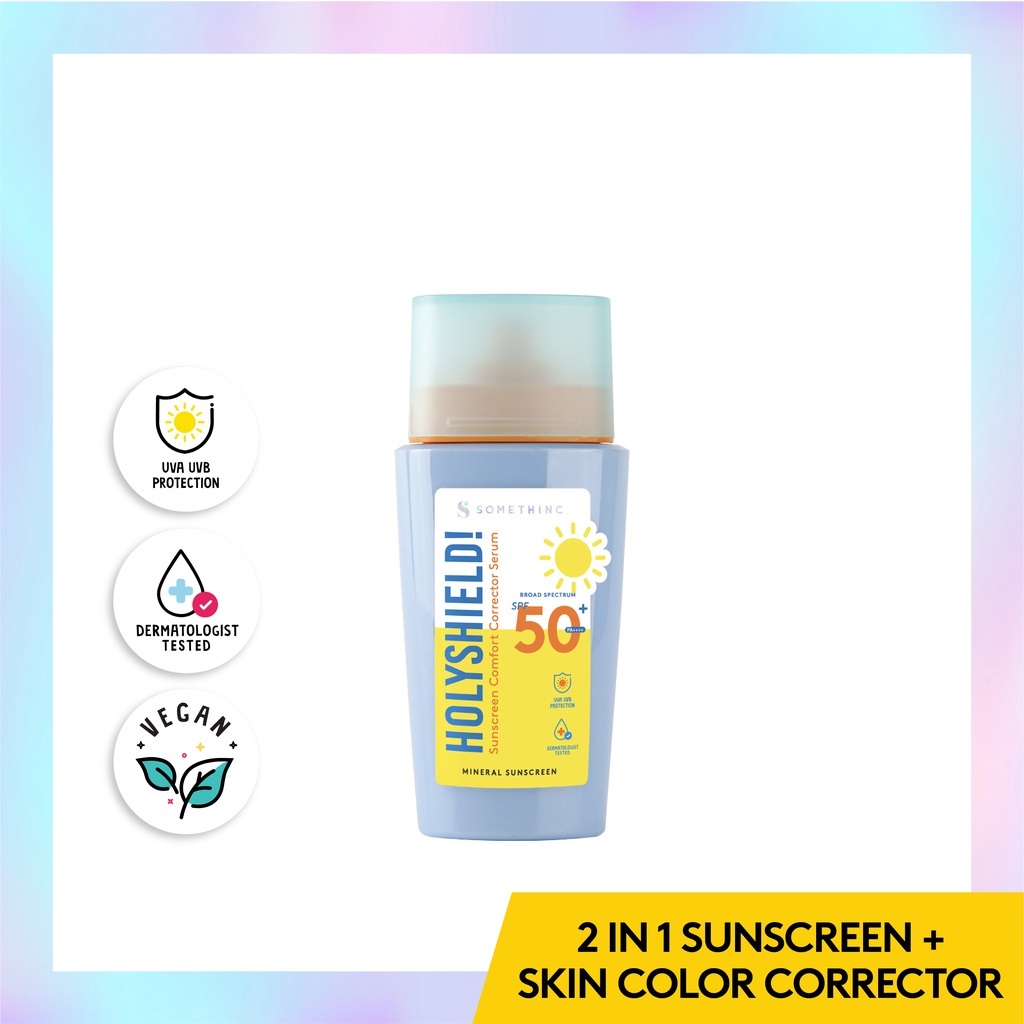 Somethinc HolyShield Sunscreen  Comfort Corrector Serum SPF 50+ PA++++ 50ml