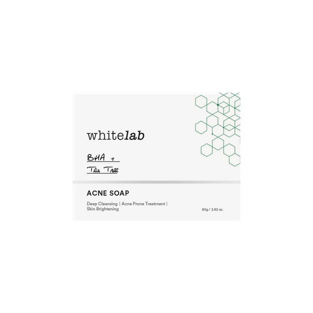 WHITELAB Acne Soap 80gr (Sabun Batang)