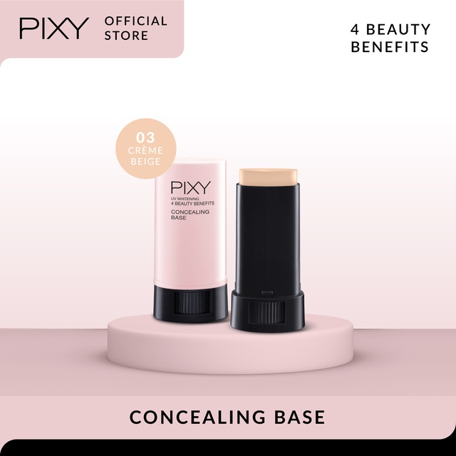 Pixy UV Whitening 4 Beauty Benefits Concealing Base SPF35 PA+++ 03 Creme Beige
