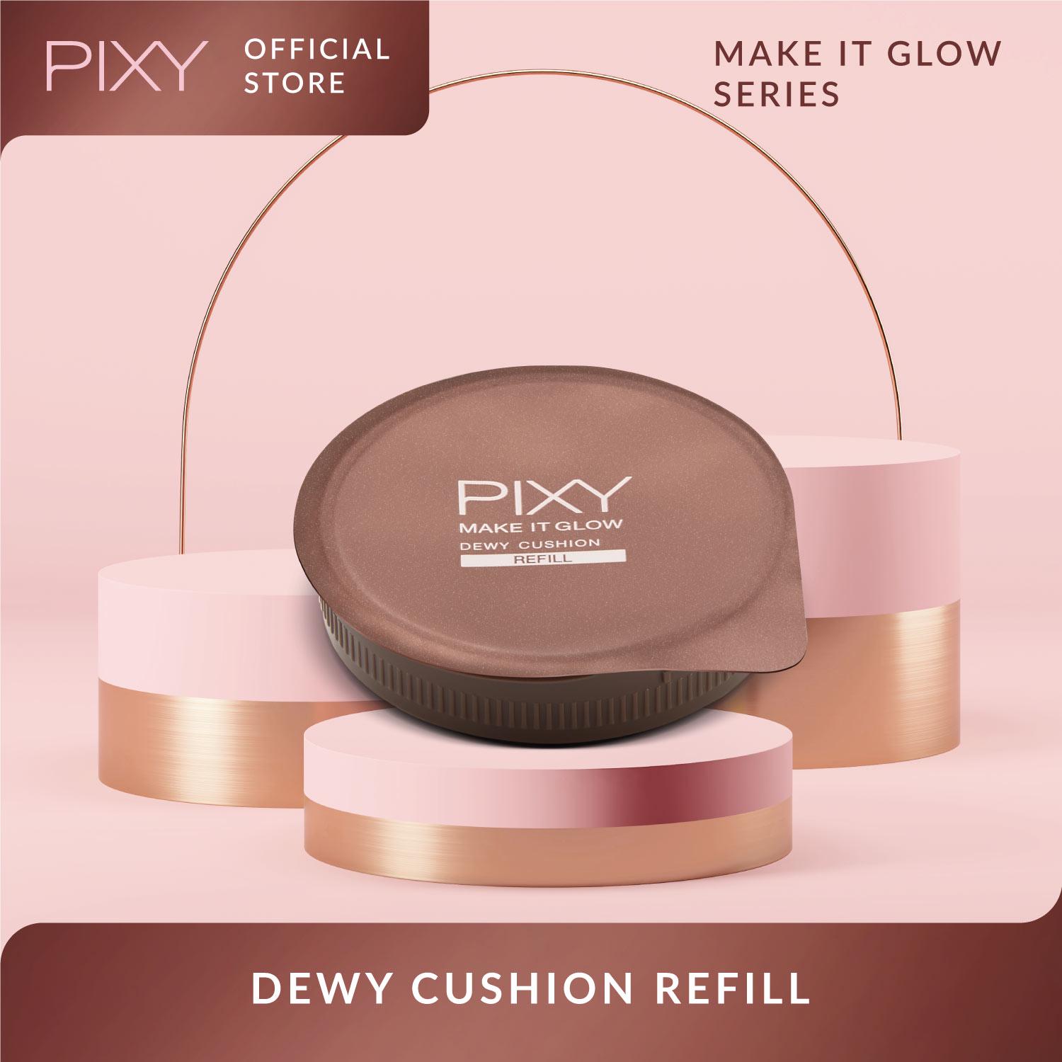 Pixy Make It Glow Dewy Cushion SPF 23 PA++ REFILL 401 Sandy Beige