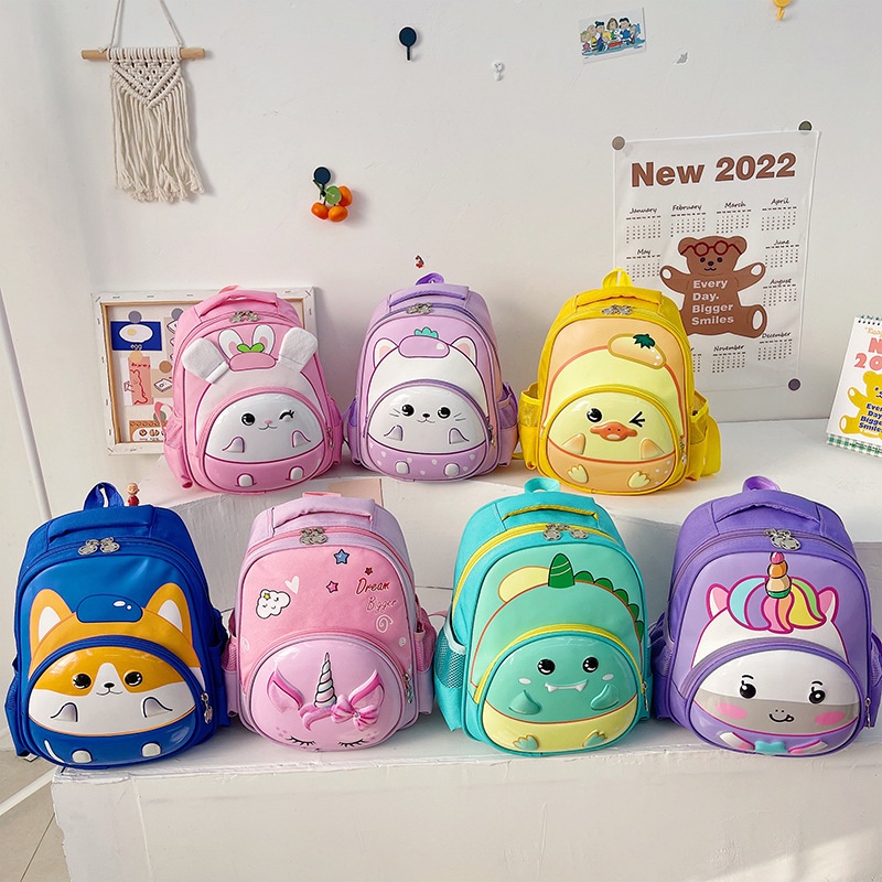 Tas Ransel Anak Karakter 3D (Tas Sekolah)
