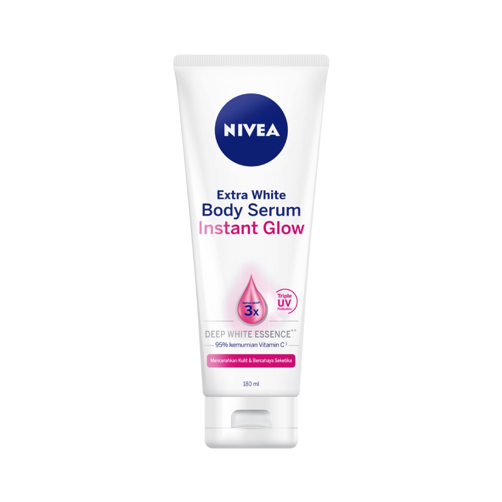 Nivea Body Serum Extra White 180ml - Instant Glow SPF25