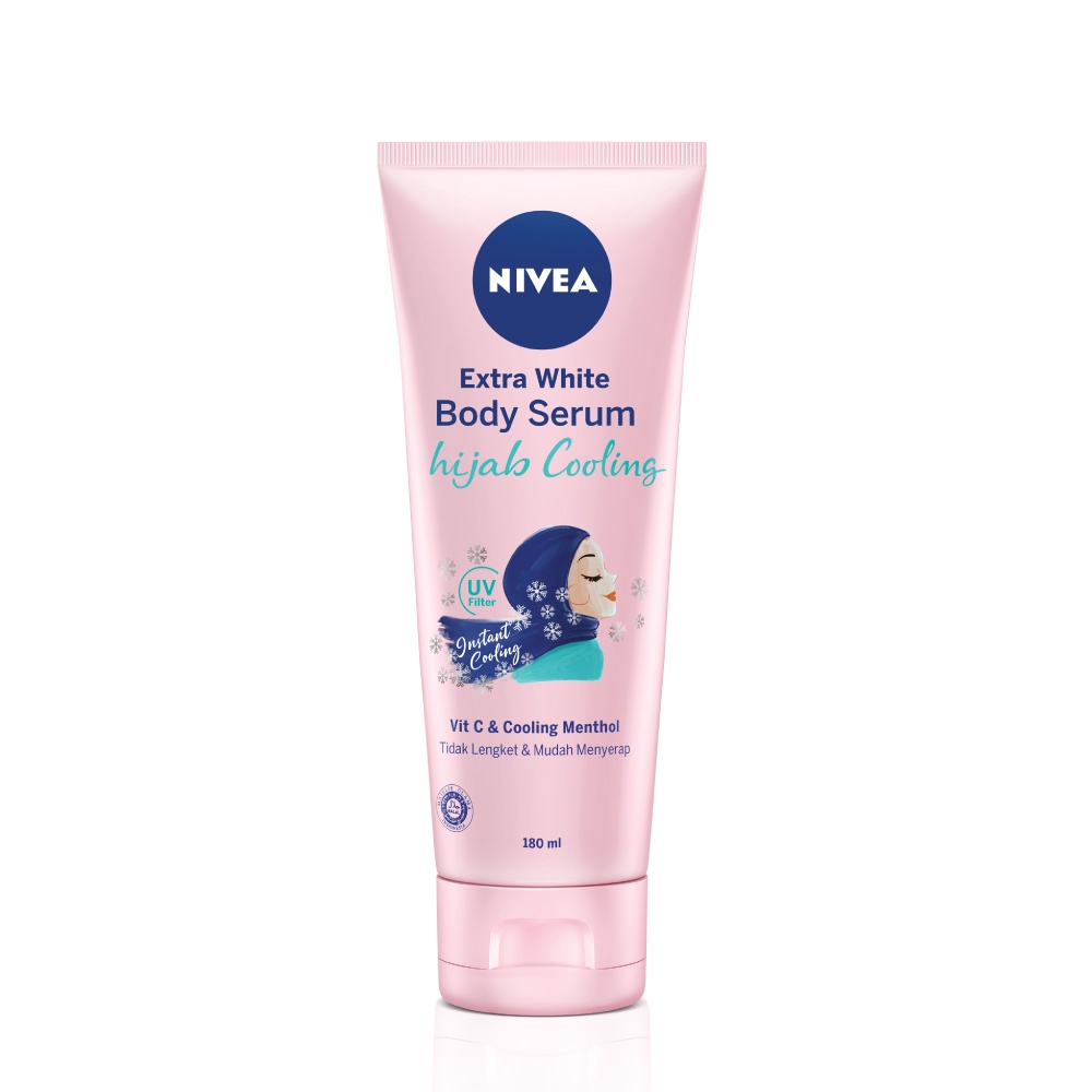 Nivea Body Serum Extra White 180ml - Hijab Cooling