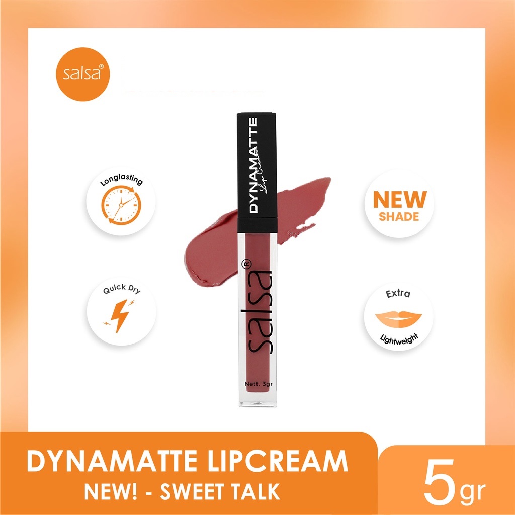 SALSA Dynamatte Lip Cream 5gr - 10 Sweet Talk