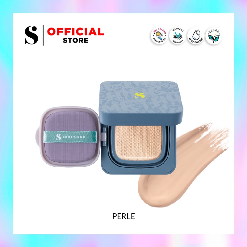 Somethinc Hooman Breathable UV Cushion SPF35 PA++++ - Perle (Cushion Matte)