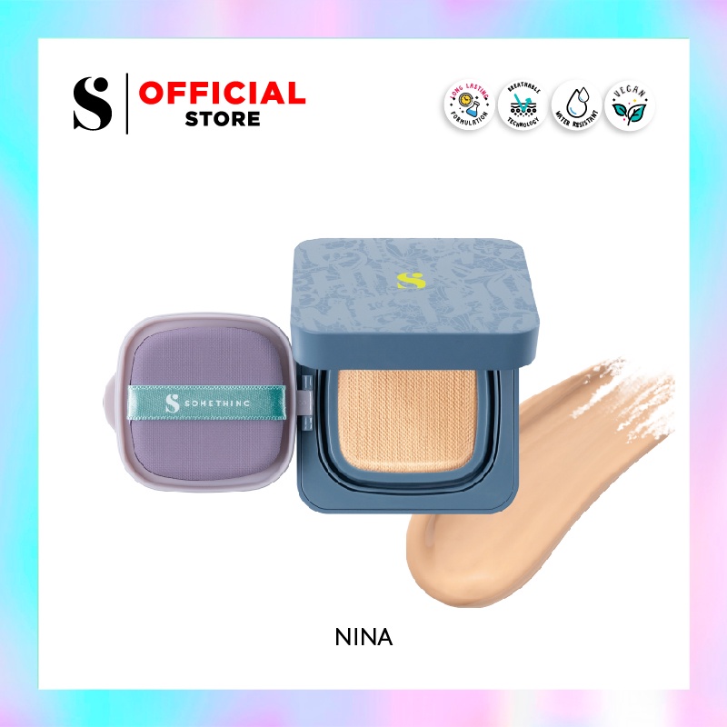 Somethinc Hooman Breathable UV Cushion SPF35 PA++++ - Nina (Cushion Matte)