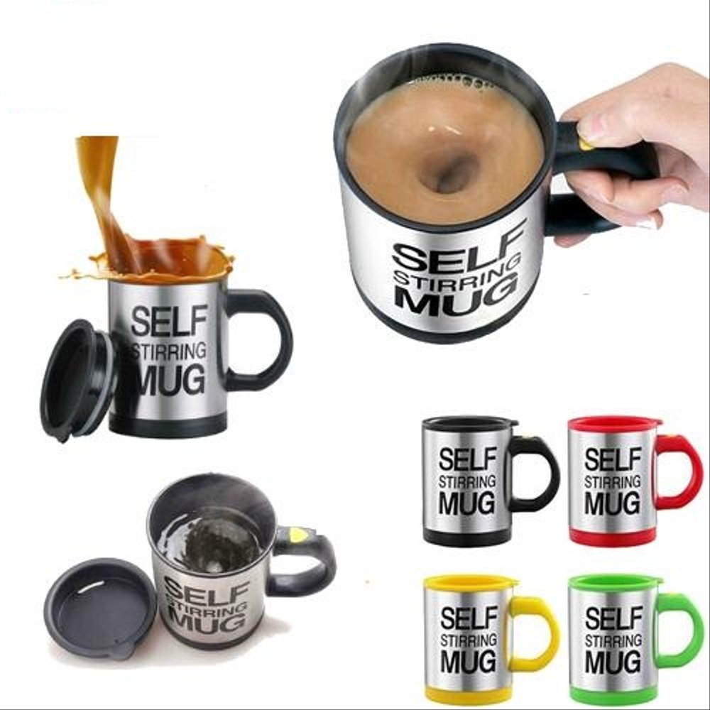 Self Stirring Mug / Gelas Pengaduk Otomatis