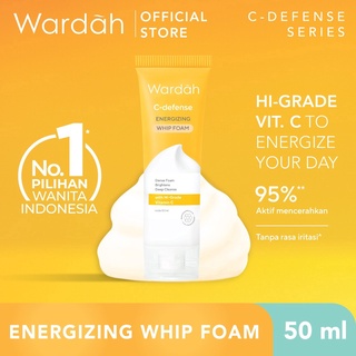 Wardah C-defense Energizing Whip Foam 50ml *