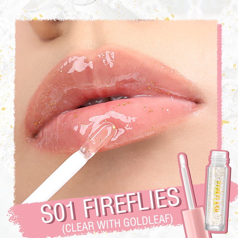 Pinkflash Lasting Glossy Lipgloss - S01